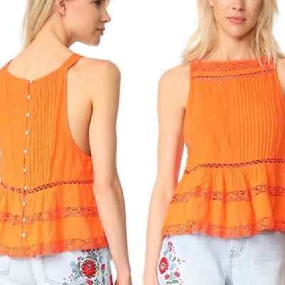 048-Free People Constant Crush Endless Summer Tank size L / PTP 21